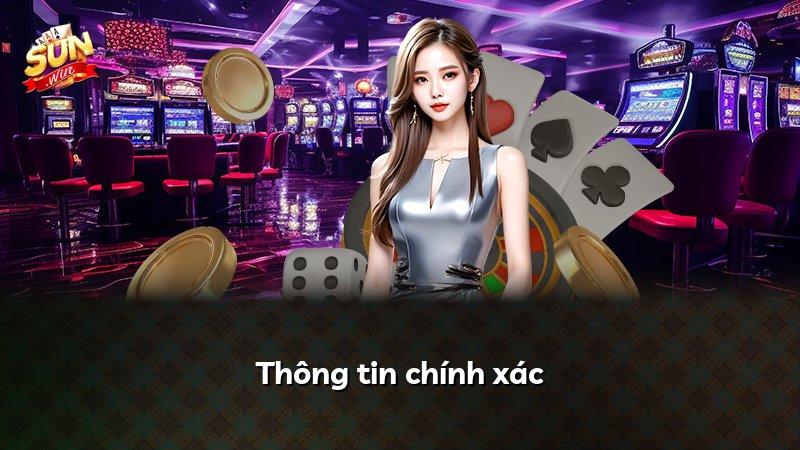 Thông tin chính xác